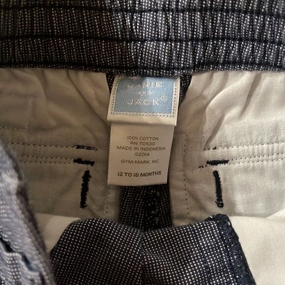 Janie and Jack Blue Pants 12-18 months - Picture 4 of 4